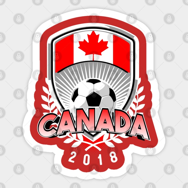 Canada Soccer 2018 Sticker by Styleuniversal